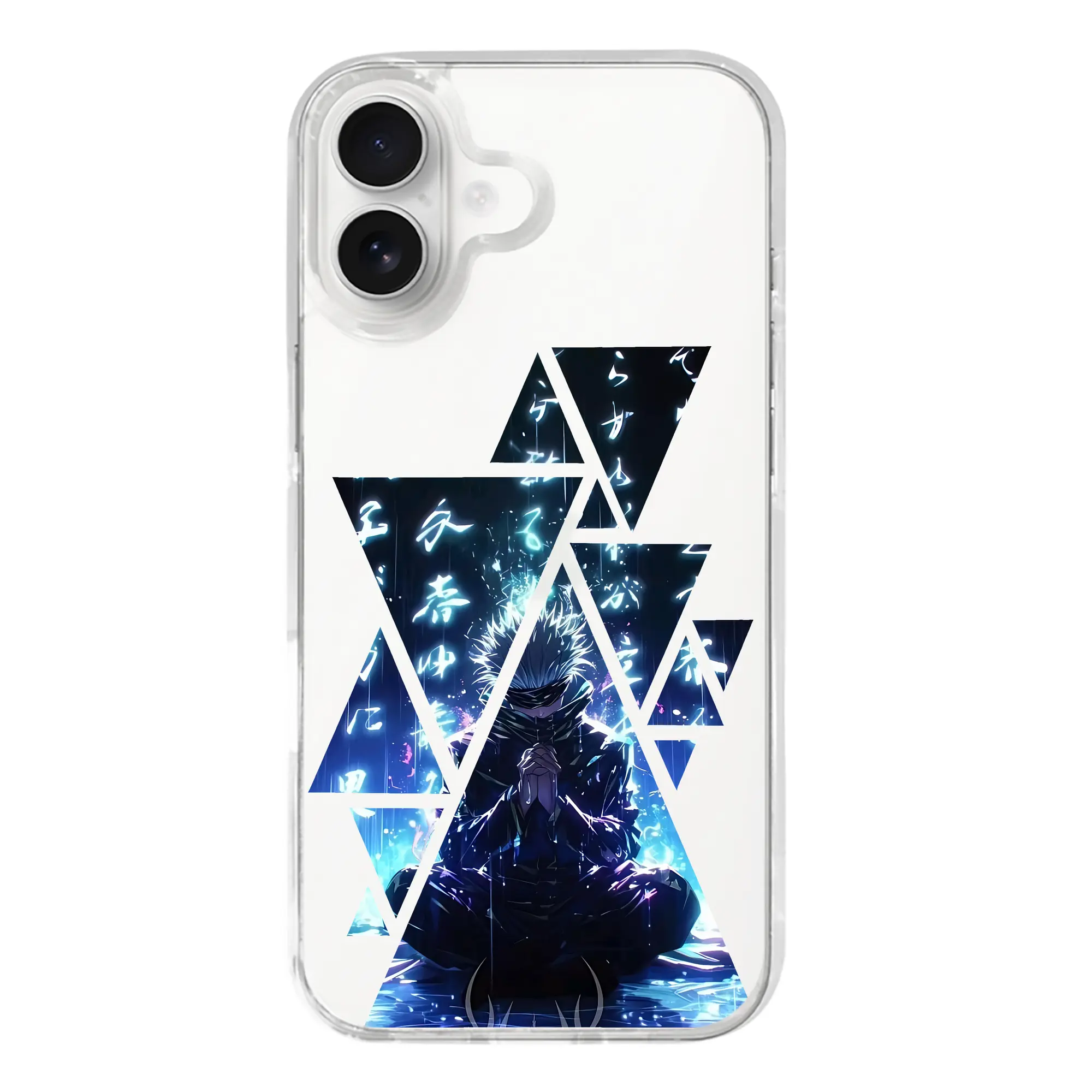 呪術廻戦 グッズ,五条 悟 - iPhone 17シリーズ 透明スマホケース – 薄型・耐衝撃・精密フィット保護カバー